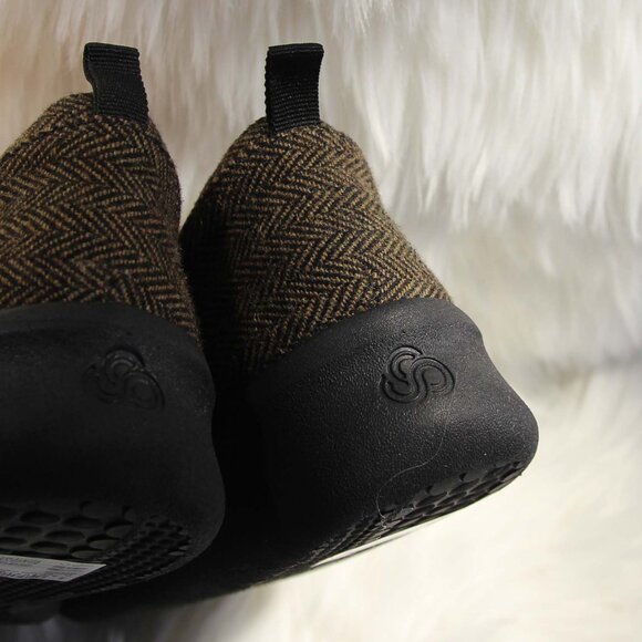 CLOUDSTEPPERS by Clarks Slip-On Loafers Sillian 2.0 Hope Brown Tweed Size 10 M - Picture 6 of 14